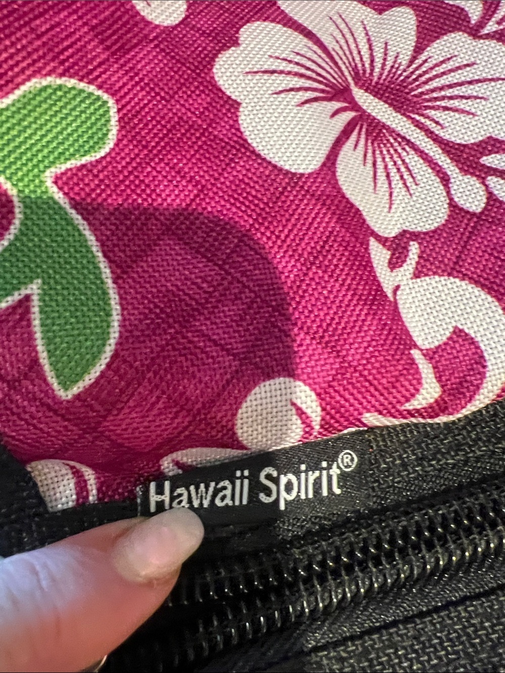 Floral Magenta Pink Messenger Bag with Adjustable Strap - Picture 2 of 11